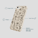 Seashell Wild Flower iPhone 6/6s/7/8/SE Case