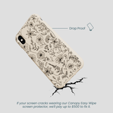 Seashell Wild Flower iPhone XR Case
