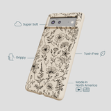 Seashell Wild Flower Google Pixel 6 Case