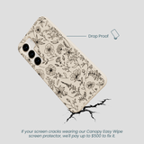 Seashell Wild Flower Samsung Galaxy S24 Case