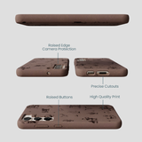 Chocolate Brown Wild Frontier Samsung Galaxy S23+(Plus) Case