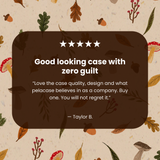 Seashell Woodland Harvest iPhone 12/ iPhone 12 Pro Case