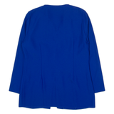 BIAGGINI Womens Blazer Jacket Blue Floral UK 14