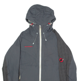 MAMMUT Womens Shell Jacket Grey Hooded XS