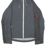MAMMUT Womens Shell Jacket Grey Hooded XS