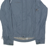 MAMMUT Mens Rain Jacket Grey Hooded S