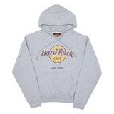 HARD ROCK CAFE New York Mens Grey Hoodie USA S
