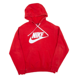 NIKE Mens Red Hoodie S