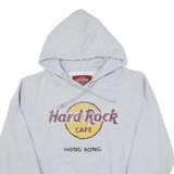 HARD ROCK CAFE Hong Kong Mens Grey Hoodie S