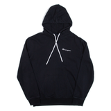 CHAMPION Mens Black Hoodie M