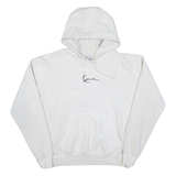 KARL KANI Mens White Hoodie S