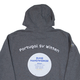 NIKE Portugal Sv Mens Grey Hoodie L