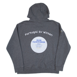 NIKE Portugal Sv Mens Grey Hoodie L