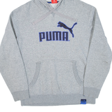 PUMA Mens Grey Hoodie M