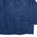 Womens Chore Jacket Blue L