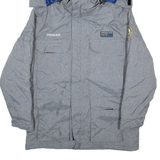NFL Mens Parka Coat Grey USA L