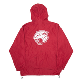 CHAMPION Iupui Jaguars Mens Rain Jacket Red USA Hooded M