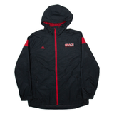 ADIDAS Grace Lancers Mens Track Jacket Black USA Hooded L