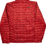 THE NORTH FACE Womens Puffer Coat Red Hooded M