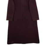 GLOVERALL Overcoat Womens Duffle Coat Brown Wool M