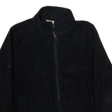 WOOLRICH Mens Fleece Jacket Black M