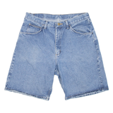 WRANGLER Womens Denim Shorts Blue Classic M W33