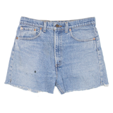 LEVI'S 505 Womens Denim Shorts Blue Classic M W30