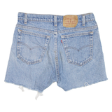 LEVI'S 505 Womens Denim Shorts Blue Classic M W30