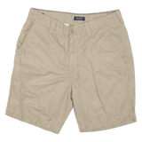 NAUTICA Trim Mens Chino Shorts Brown M W34