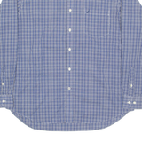 NAUTICA Mens Shirt Blue Check Long Sleeve XL