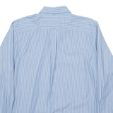 NAUTICA Mens Shirt Blue Pinstripe Long Sleeve L