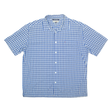 TOMMY HILFIGER Mens Shirt Blue Check XL