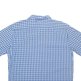 TOMMY HILFIGER Mens Shirt Blue Check XL