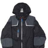 HELLY HANSEN Mens Workwear Jacket Black Colourblock XS