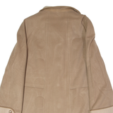 MARCONA Womens Overcoat Coat Beige Wool UK 18