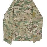 Womens Parka Jacket Green Hooded Camouflage XL