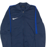 NIKE Mens Track Jacket Blue M