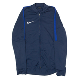 NIKE Mens Track Jacket Blue M