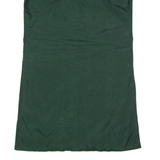 Mens Waistcoat Green Paisley S