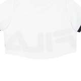 FILA Cropped Womens T-Shirt White M