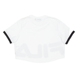 FILA Cropped Womens T-Shirt White M