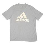 ADIDAS Mens T-Shirt Grey L