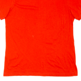 REEBOK Mens T-Shirt Red S