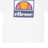 ELLESSE Mens T-Shirt White S