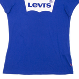LEVI'S Womens T-Shirt Blue S