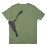 PUMA Mens T-Shirt Green S