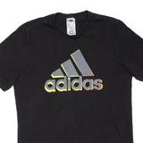 ADIDAS Mens T-Shirt Black S