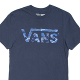 VANS Mens T-Shirt Blue S