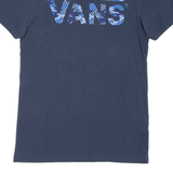 VANS Mens T-Shirt Blue S