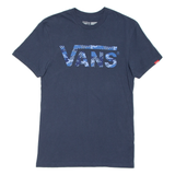 VANS Mens T-Shirt Blue S